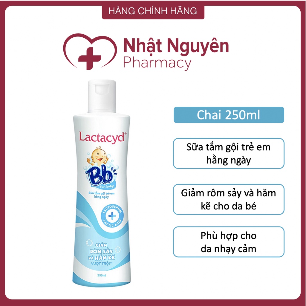 Sữa tắm gội trẻ em Lactacyd BB