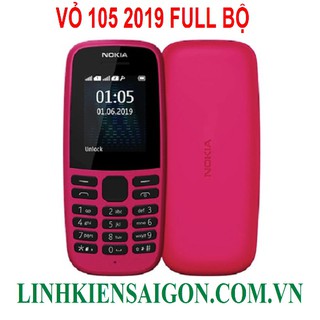 VỎ NOKIA 105 2019 FULL BỘ MÀU HỒNG