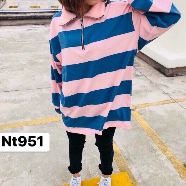 SWEATER - POLO SWEATER DÂY KÉO CỰC TRUẤT - BACK2SCHOOL | BigBuy360 - bigbuy360.vn