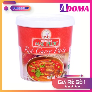 Sốt Cà Ri Đỏ Thái Lan ADOMA Mae Ploy 400g cốt đậm đặc น้ำพริกแกงเผ็ด