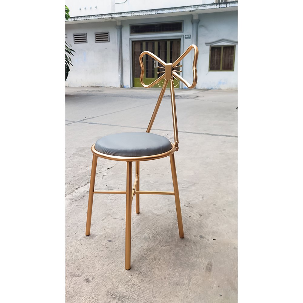 Ghế nơ ngồi bàn trang điểm siêu xinh