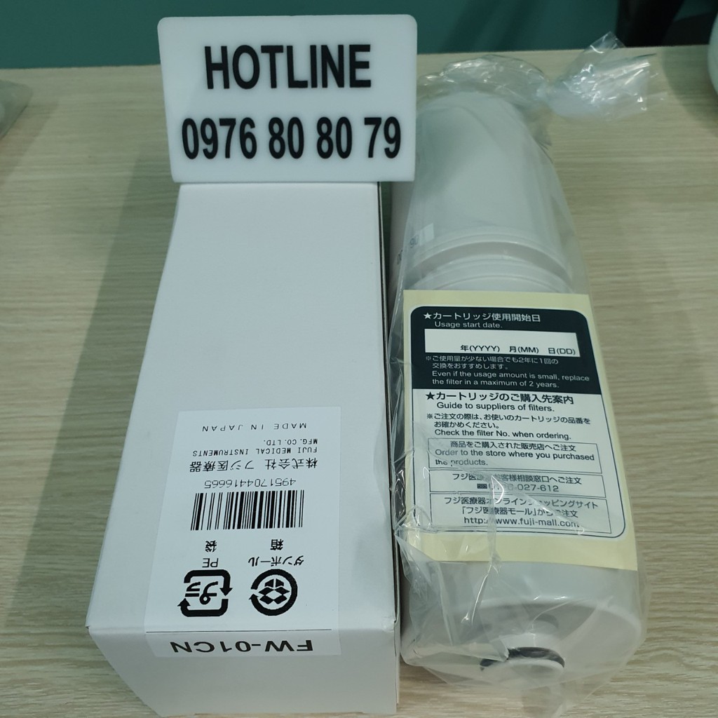 Lõi lọc máy điện giải TREVI ✌FREESHIP✌ Lõi lọc FW01CN cho máy ion kiềm TREVI - Chính hãng Fujiryoki