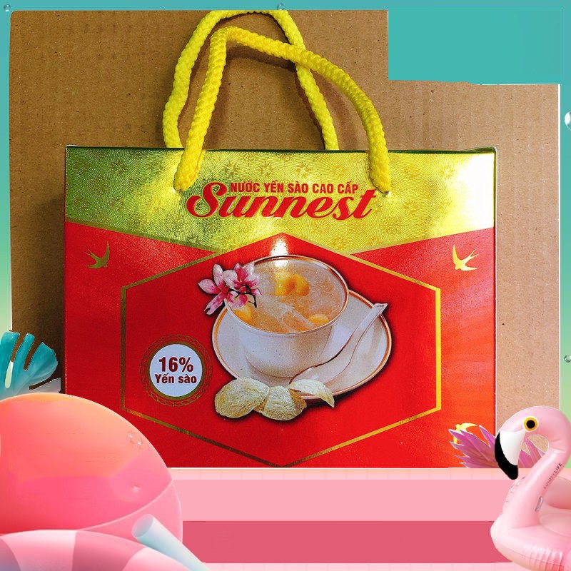 [ SIÊU NGON LUÔN CHÁY HÀNG ] Hộp Yến Sào Sunnest chưng đường phèn hộp 6 lọ x 70ml, Hạn sử dụng 24 tháng NXG | BigBuy360 - bigbuy360.vn