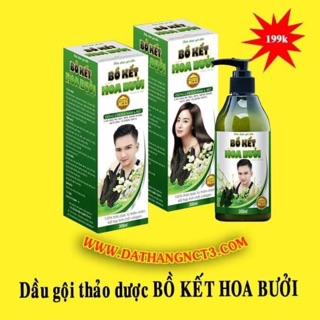(Cam Kết Hàng Chuẩn NCT3)Dầu Gội Bồ Kết Hoa Bưởi 300ml