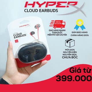 Tai nghe chơi game Kingston HyperX Cloud Earbuds có mic - Hàng chính hãng mới 100%