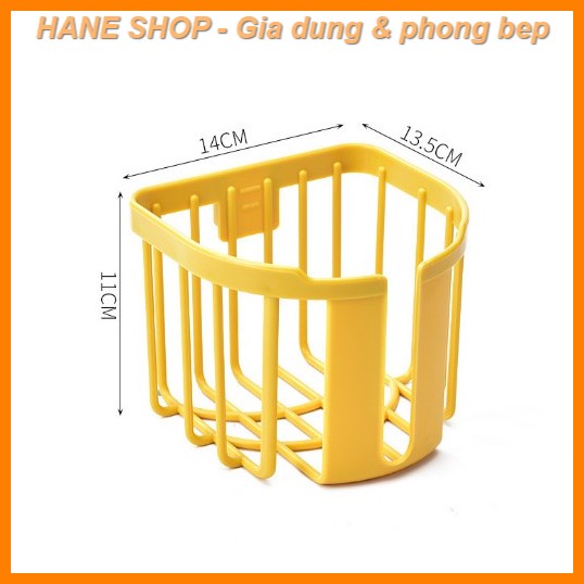 Giỏ Đựng Giấy Vệ Sinh - Giỏ Treo Tường Đựng Khăn Giấy Phòng Tắm Phòng Bếp