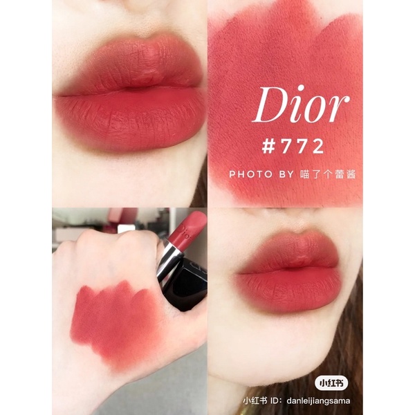 Son thỏi Dior Rouge Matte 999, 772, 100, 646