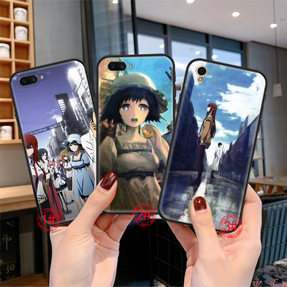 Ốp Điện Thoại Mềm Hình Anime Steins Gate Cho Realme 8 C20 C31 V15 Gt Neo Narzo 30a Oppo Find X3 Pro