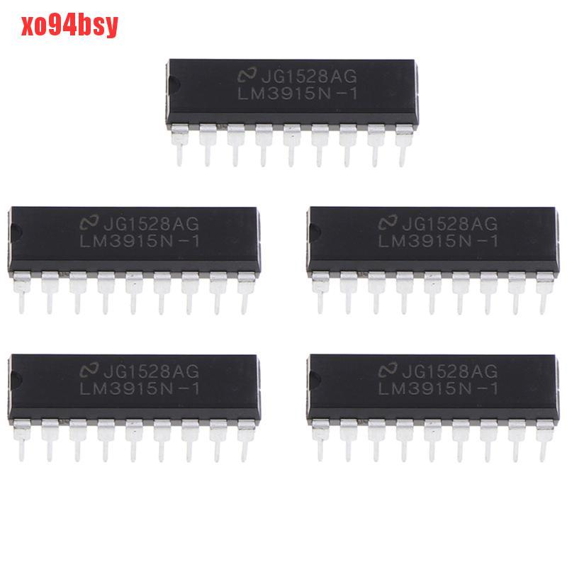 Bộ 5 Bảng Mạch Hiển Thị Led Lm3915N-1 Dip-18