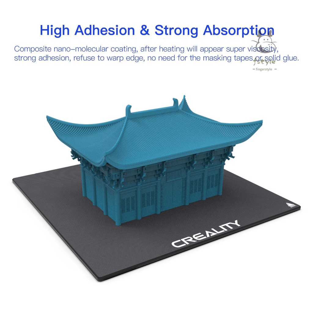 Kính Cường Lực Cho Máy In 3d 210x210mm Kèm 4 Kẹp Giữ 4mm Ultrabase Cr-X / Cr-10S Pro / Cr-10S Pro V2 / Cr-10S Pro