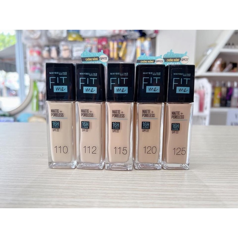 Kem nền Maybelline che phủ cao kiềm dầu chai thủy tinh 30ml