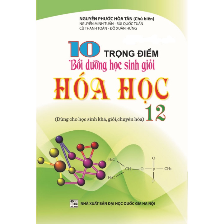 Sách - 10 Trọng Điểm Bồi Dưỡng Học Sinh Giỏi Hóa 12