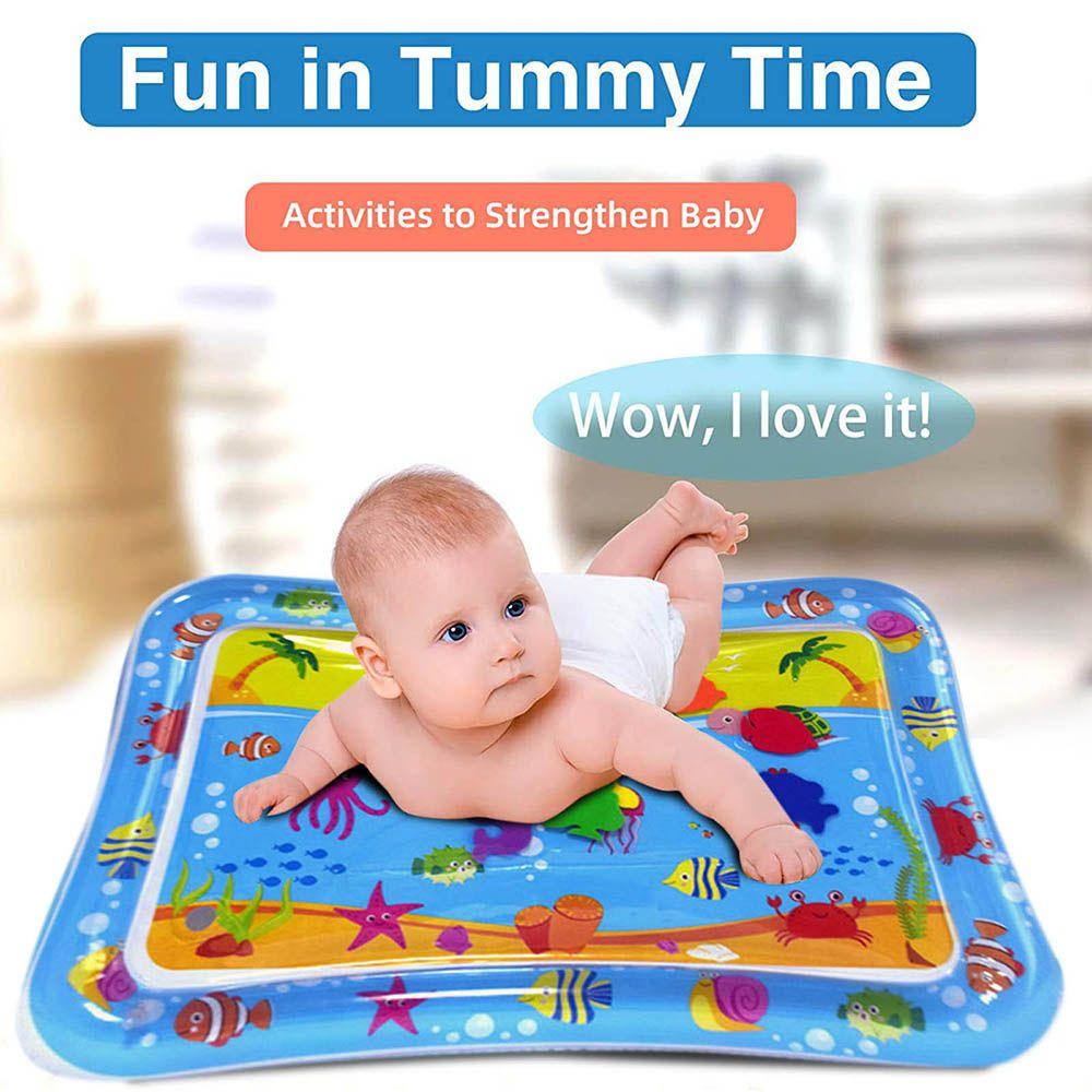BEBETTERM Thảm Nước Bơm Hơi Cỡ Lớn Cho Bé Chơi