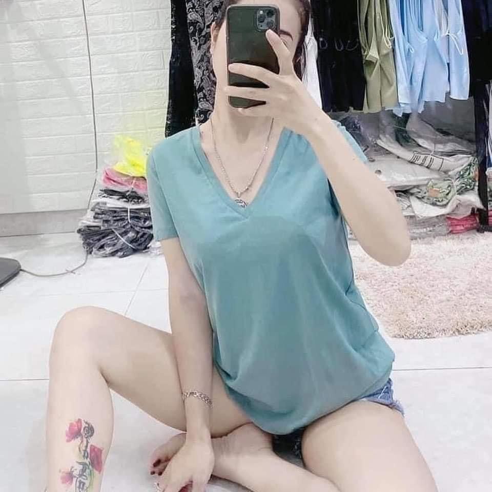 ÁO PHÔNG CỔ TIM NỮ SIÊU HOT A36