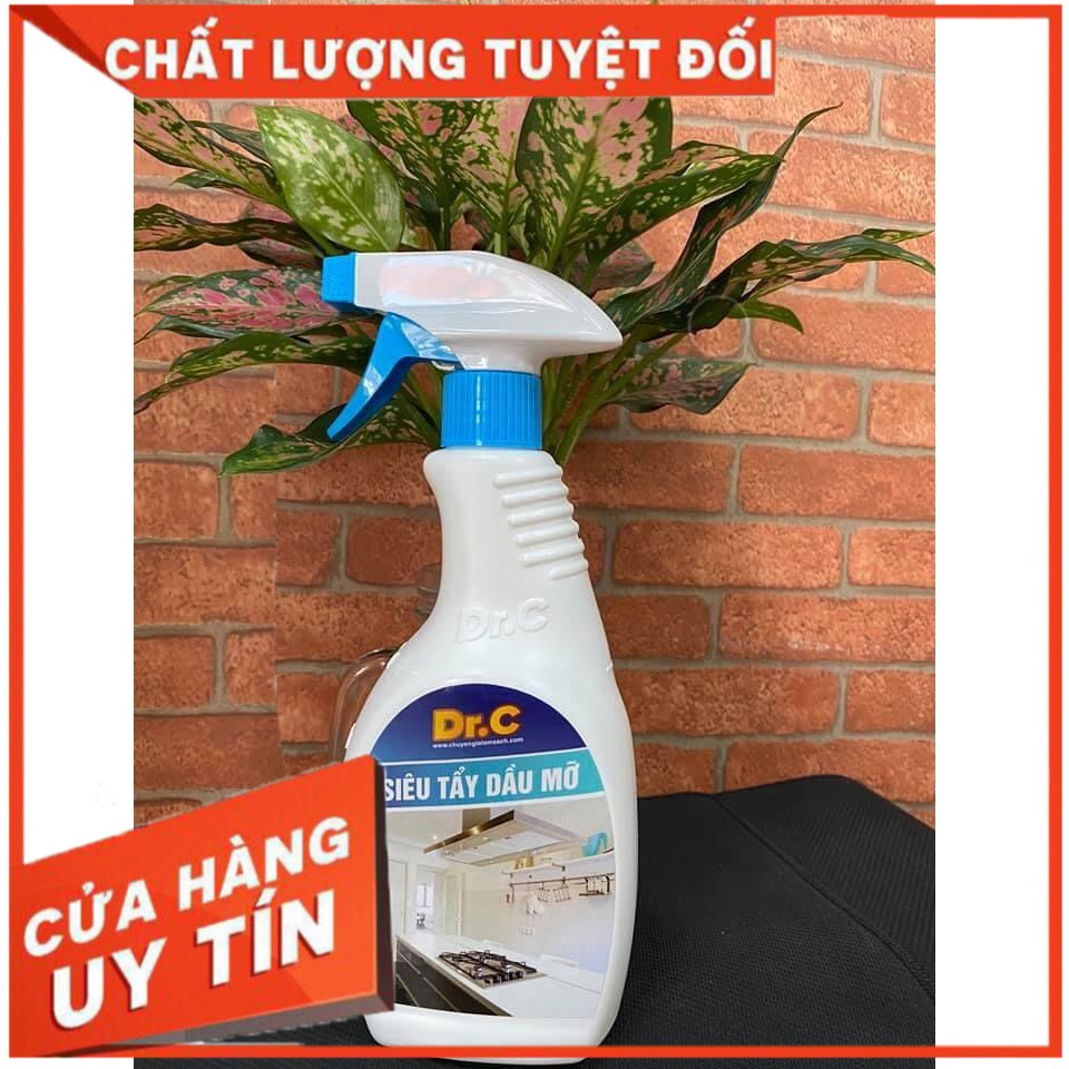 Siêu tẩy dầu mỡ Dr.C tẩy vết bẩn dầu mỡ lâu ngày