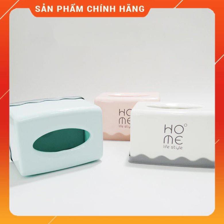 CHÍNH HÃNG -  [FREESHIP❤️] Hộp chữ nhật đựng giấy ăn nhựa No 6903,hộp đựng giấy ăn văn phòng để bàn cao cấp