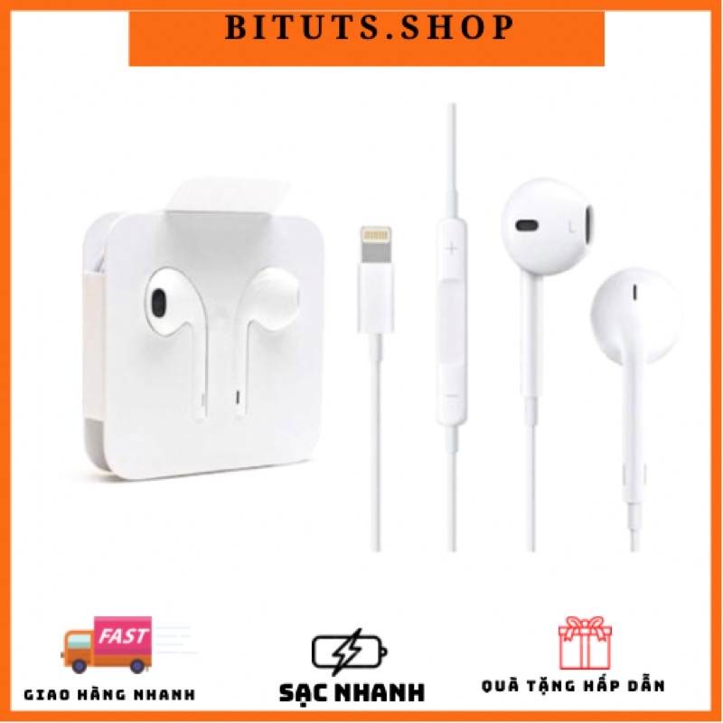 Tai nghe ip 7,8,x,11promax , tai nghe cổng lightning kết nối bluetooth