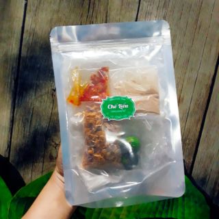 Bánh tráng phơi sương sate muối nhuyễn hành phi Chế Liễu
