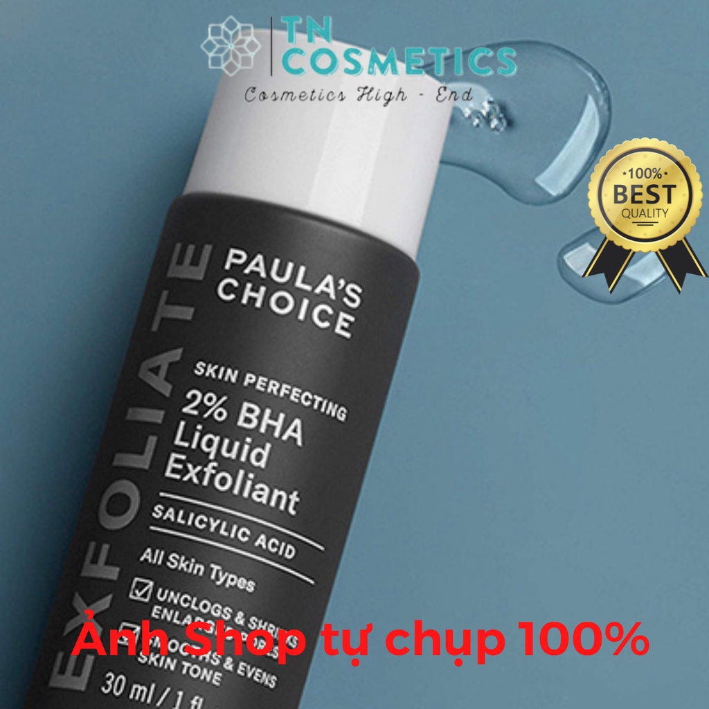 Dung Dịch Tẩy Tế Bào Chết Hóa Học Paula’s Choice Skin Perfecting 2% BHA Liquid 30ml, 118ml TDC1567