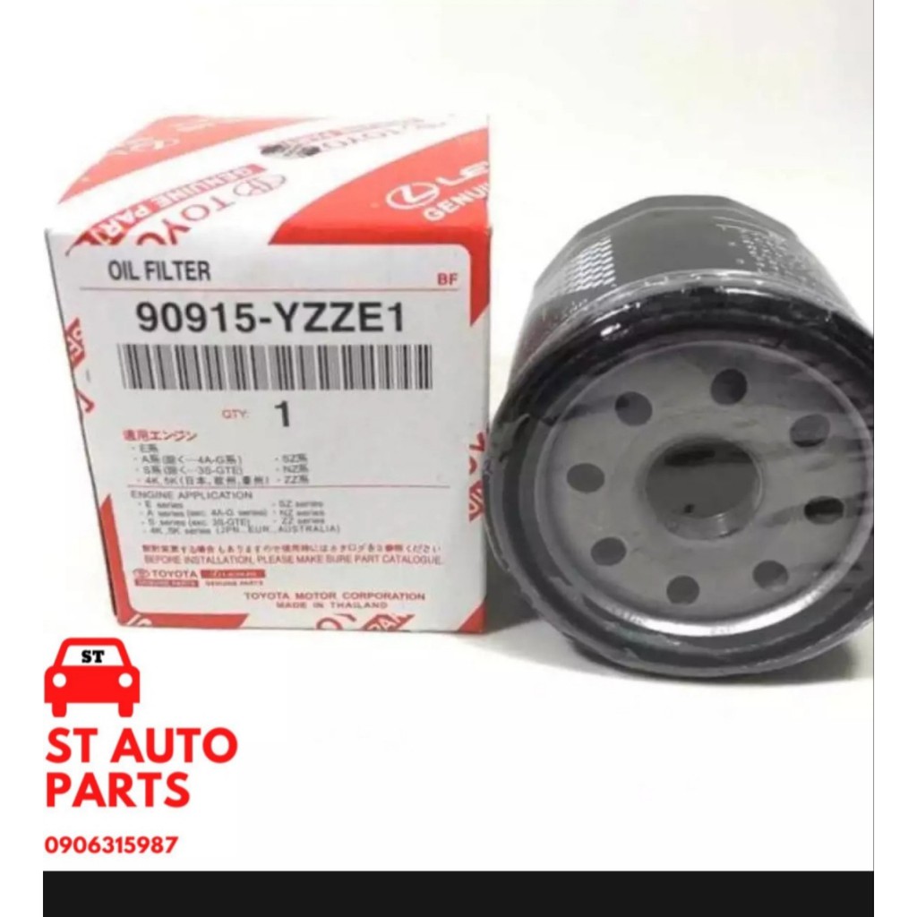 Lọc nhớt Toyota Vios, Altis, Wigo  90915-YZZE1