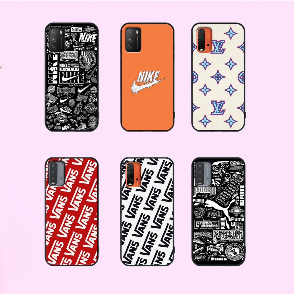 Ốp lưng Xiaomi Redmi 9T - Poco M3 in hình thời trang, thể thao LV, Nike, Vans, Puma