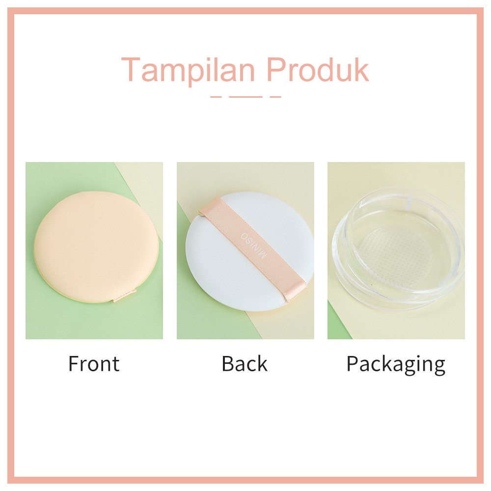 Bông phấn trang điểm Miniso