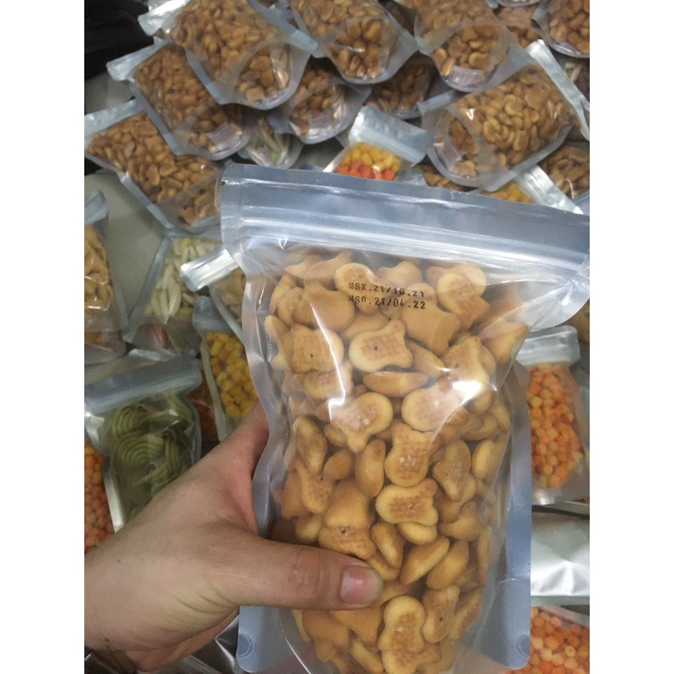 Bánh gấu nhân kem loại ngon( Bịch 500gram)