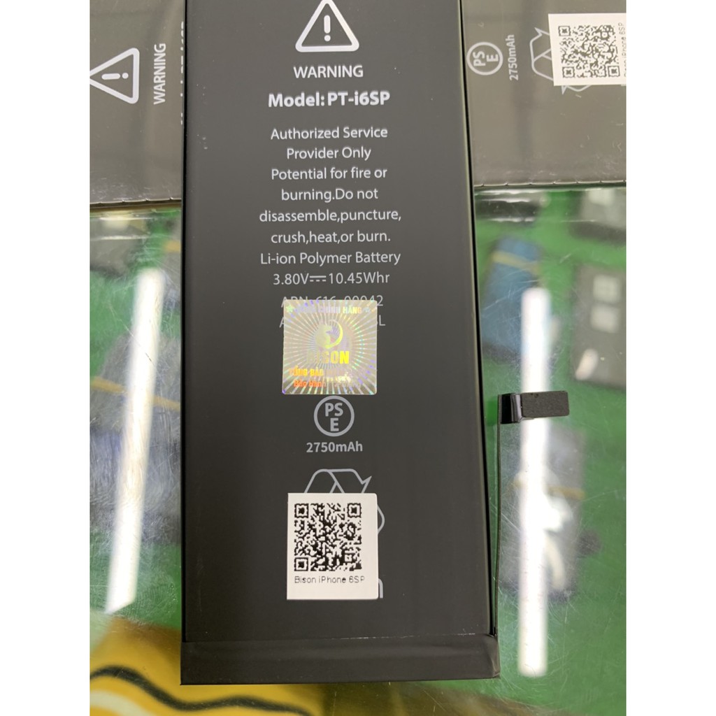 Pin 6s Plus Bison dung lượng 2750mAh