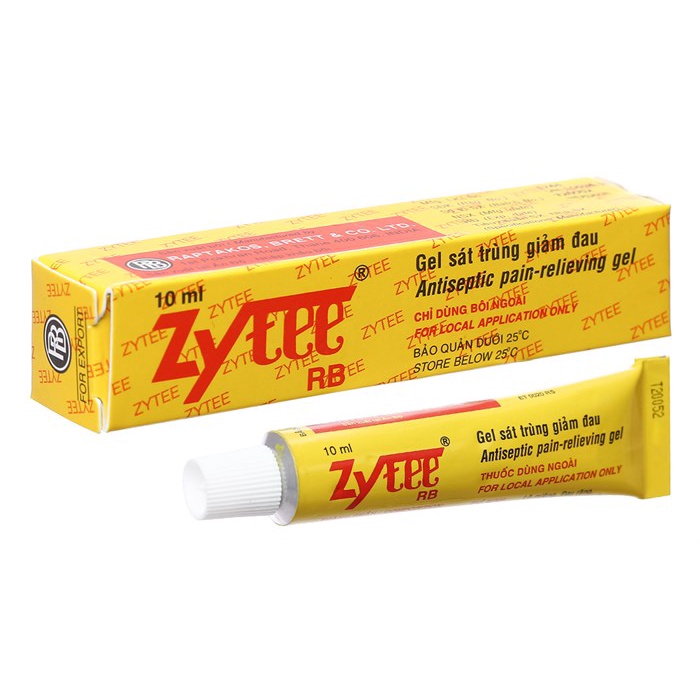 GEL SÁT TRÙNG GIẢM ĐAU RĂNG, LỠ MIỆNG, NHIỆT MIỆNG