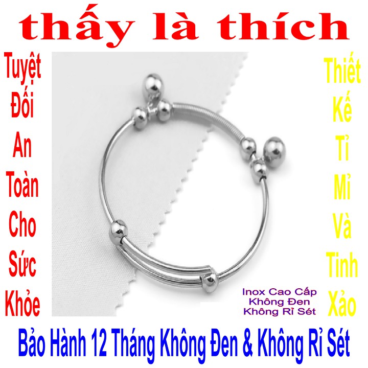 Kiềng đeo chân cho bé trai - An toàn cho trẻ - Cam kết 1 đổi 1 nếu hoen , gỉ sét