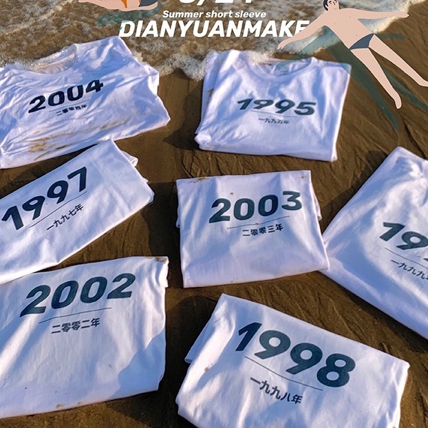 Áo Thun Ngắn Tay Dáng Rộng Thời Trang Dành Cho Cặp Đôi