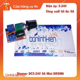 Dimmer dc3-24v 5a mini dr5mn