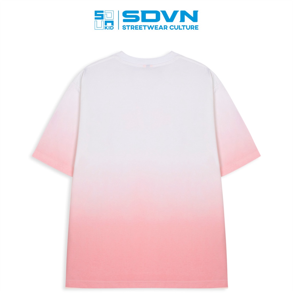 Áo Thun Trẻ Em - Cotton 100% Unisex form rộng Local Brand SDVN PASTEL