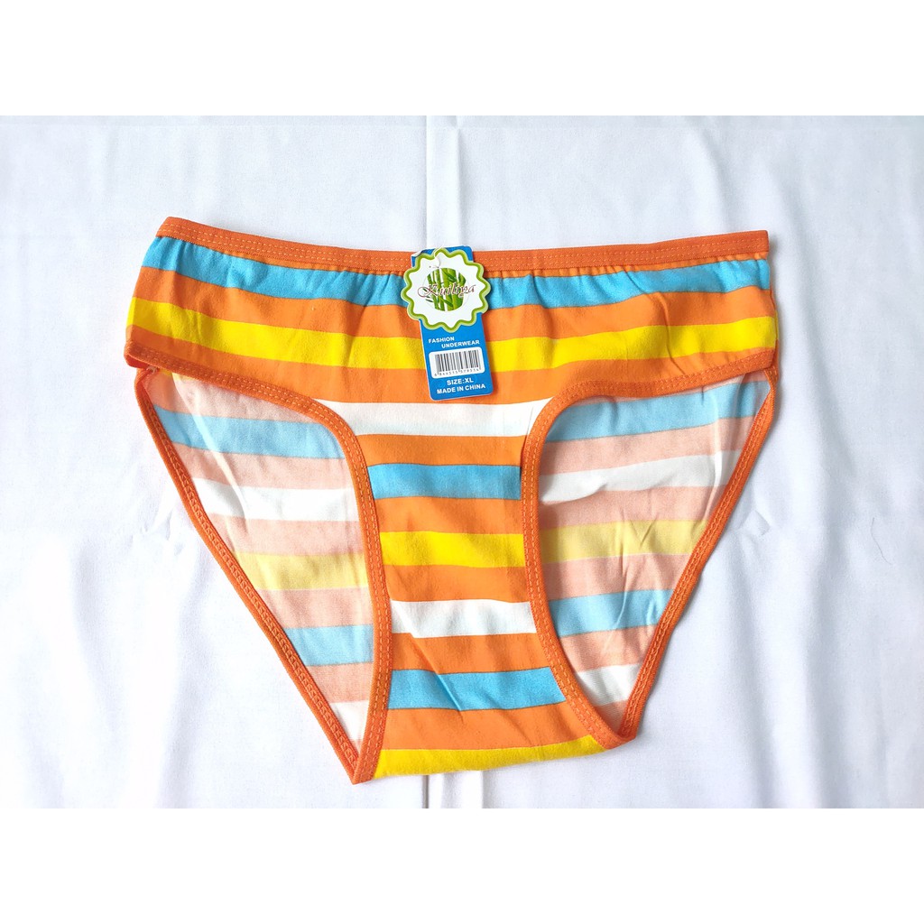 Women's panties Candy Stripe Cotton underwear Màu kẹo dễ thương chất lượng cao đồ lót gợi cảm quần lót nữ gợi cảm | BigBuy360 - bigbuy360.vn