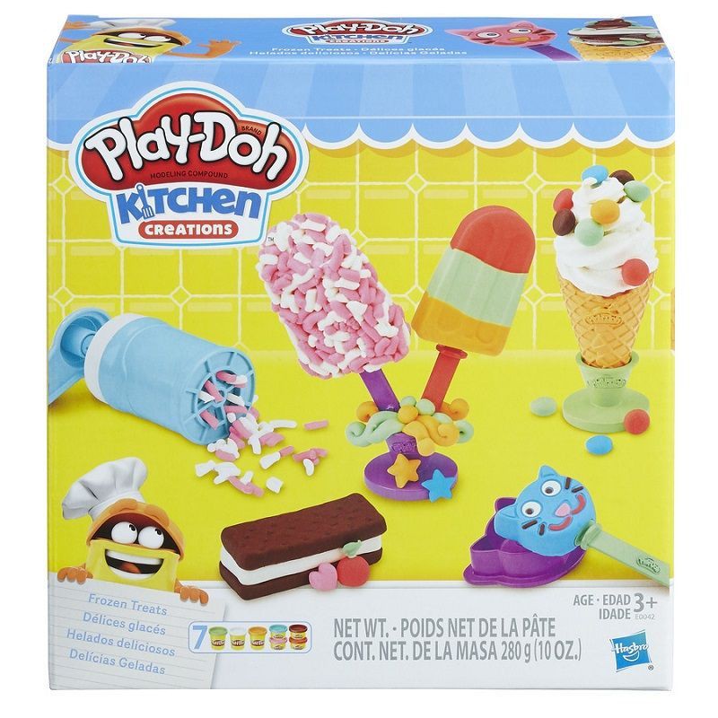 Bột nặn PLAY DOH - Bộ làm kem mát lạnh E0042