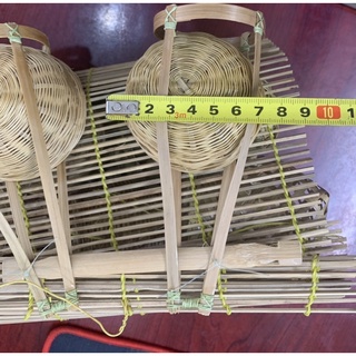 Set Đồ Trang Trí Mini 12 Món Mây Tre Đan Đậm Chất Dân Gian