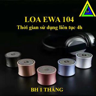 Loa bluetooth mini chính hãng ewa công suất 5w siêu nhỏ bỏ túi dễ dàng dùng được thẻ nhớ