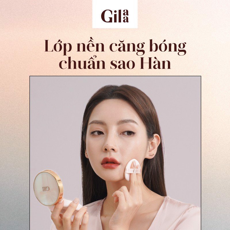 PHẤN NƯỚC CHE PHỦ MỎNG MỊN GILAA LONG WEAR DD CUSHION SPF50 CHÍNH HÃNG - 9735