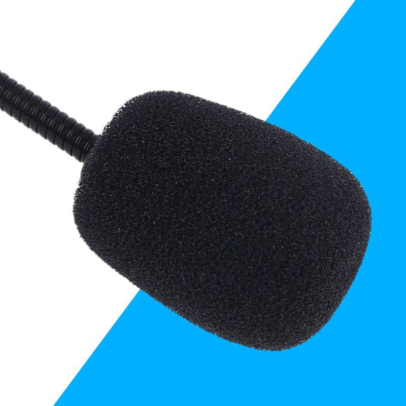 LIDU1  Screw Thread 3.5mm Wired Microphone Head Wear Guide Condenser Mic For Loudspeaker Tour Guide Teaching Lecture Speech