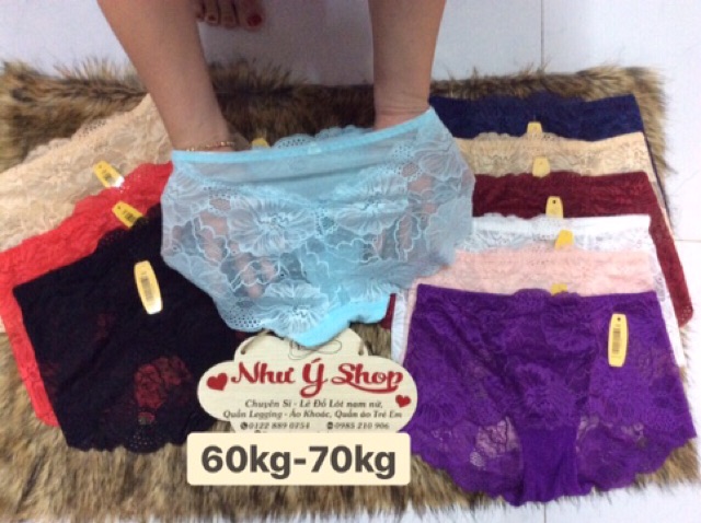 [60kg-65kg] QUẦN REN PHỐI LƯỚI -1 cái | BigBuy360 - bigbuy360.vn