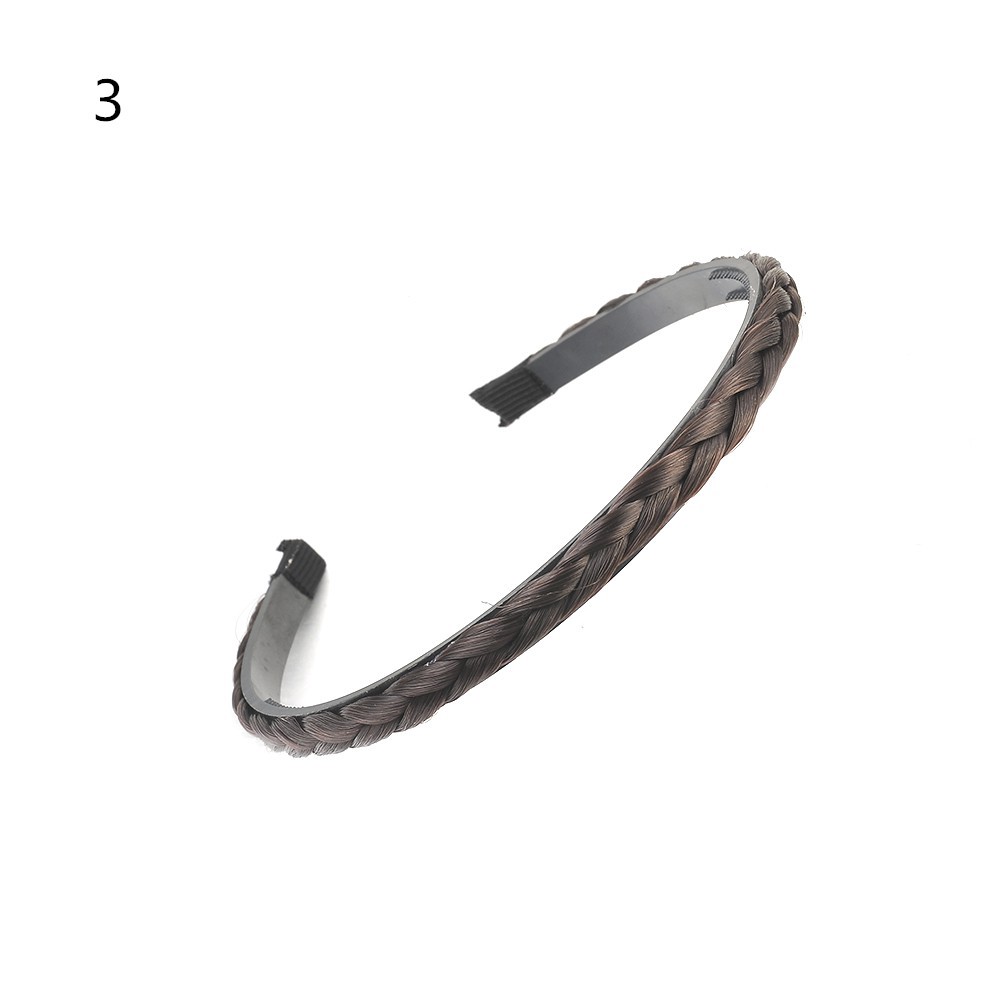 Băng đô kiểu tóc bím nhiều màu sắc đầy cá tính