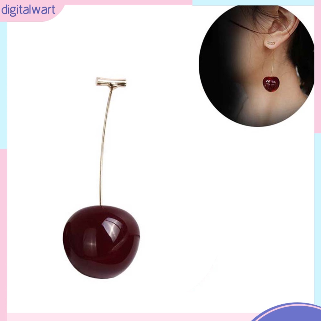 Cặp bông tai hình quả cherry xinh xắn cho nữ