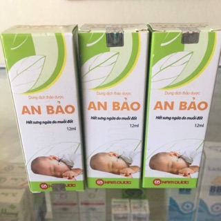 Dung dịch An Bảo bôi ngứa cho trẻ 12ml