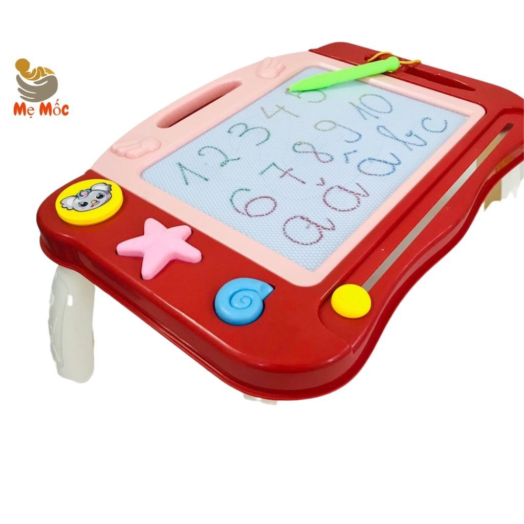 Bảng tự xóa thông minh đổi màu có chân loại to đẹp - bảng tập viết cho bé xóa được - Shop mẹ Mốc ,BXCT