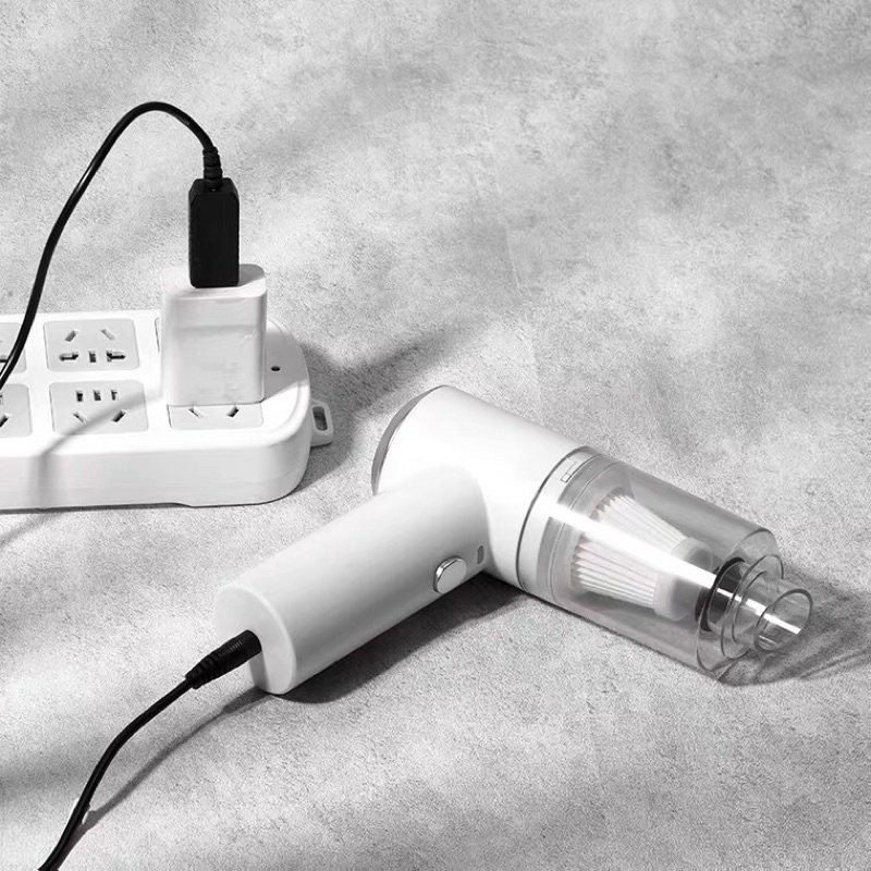 Máy Hút Bụi Cầm Tay Không Dây Siêu Mini Lực Hút Cực Mạnh 6000PA - 120W, SẠC USB