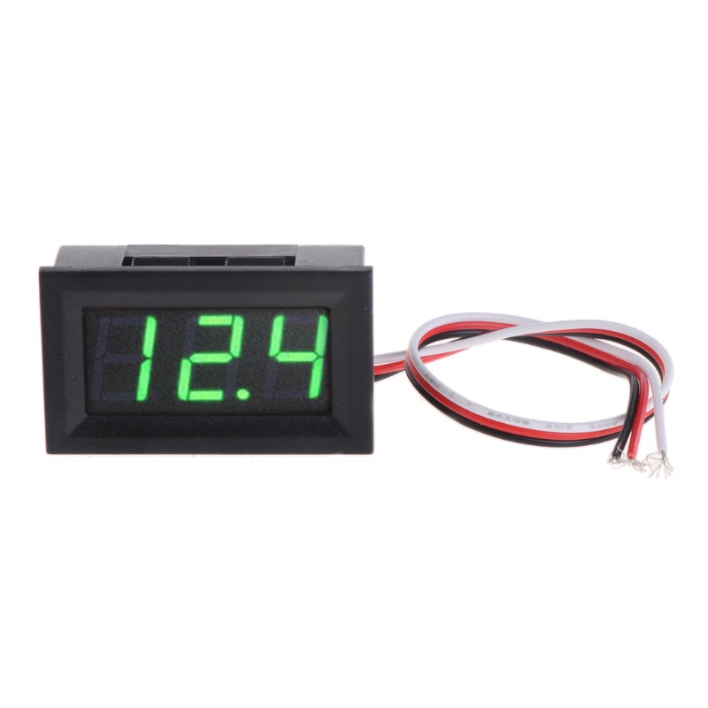 Đồng Hồ Đo Điện Áp Kỹ Thuật Số 3 Dây Cho DC 0~40V