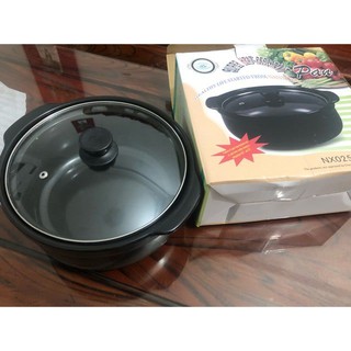 Nồi đất kho cá, nồi đất nấu mì cay 1,5 lít