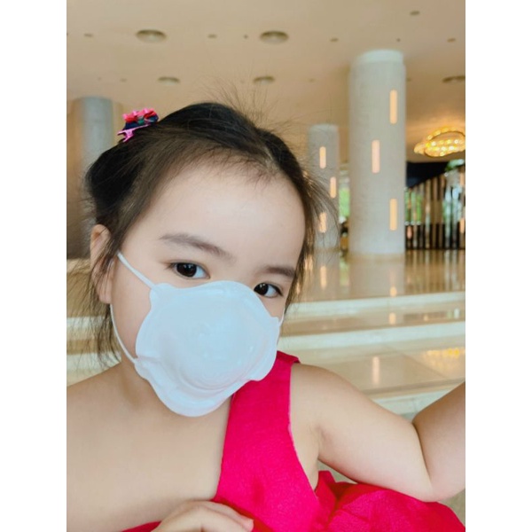 Khẩu trang gấu Pigeon Uni mask mẫu mới cho bé