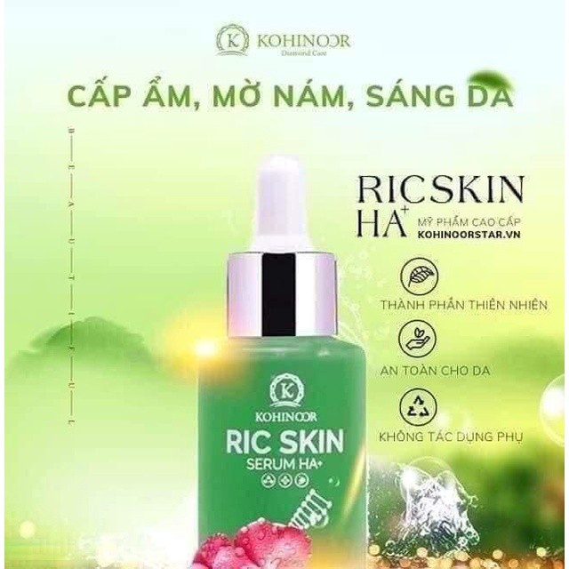 [CHINH HANG]  [Ảnh thật]SERUM RIC SKIN LOẠI BỎ MUN, NÁM, TÀN NHAN, DƯỠNG TRẮNG DA | BigBuy360 - bigbuy360.vn