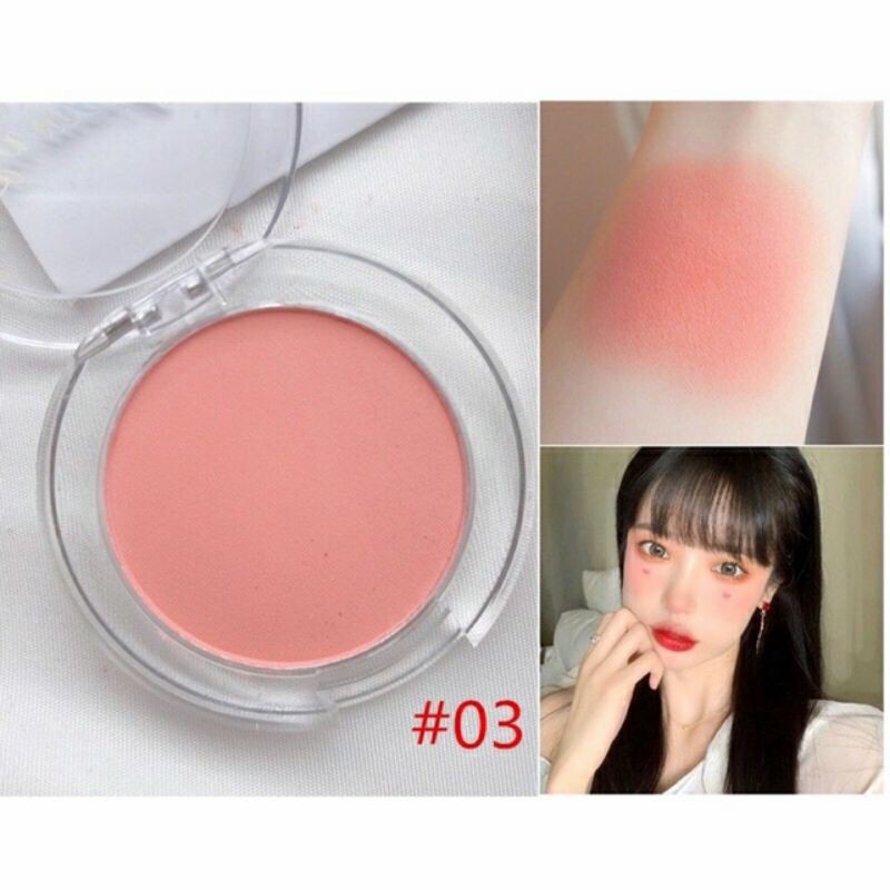 Phấn má hồng Lameila Blusher 3040,phấn má đơn sắc mềm mịn,đẹp,chuẩn màu,bám lâu an toàn cho mọi loại da thiết kế gọn nhẹ